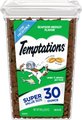 Temptations Classic Seafood Medley Flavor Soft & Crunchy Cat Treats, 30-oz tub