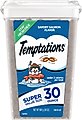 Temptations Classic Savory Salmon Flavor Soft & Crunchy Cat Treats, 30-oz tub