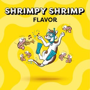 Temptations Classic Shrimpy Shrimp Flavor Soft & Crunchy Cat Treats, 3-oz bag