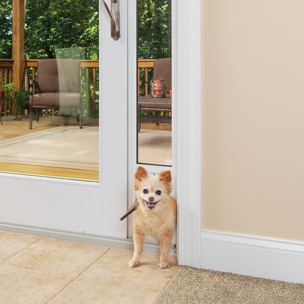PetSafe Sliding 81-in Glass Pet Door, White, Small slide 1 of 9