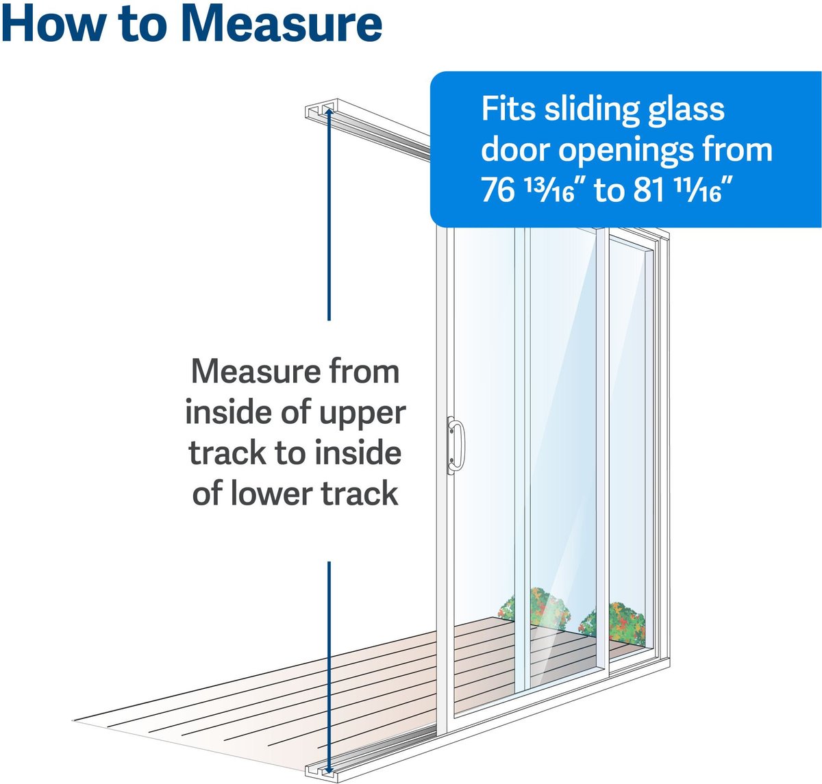 Installing petsafe clearance sliding glass door