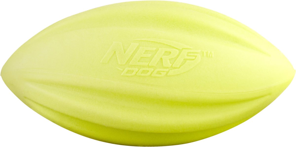 NERF DOG Squeaker Football Dog Toy