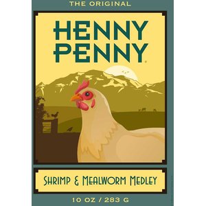Henny Penny Shrimp & Mealworm Medley Treats, 10-oz bag