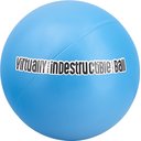 The Virtually Indestructible Ball Dog Toy, Color Varies, 6-in