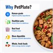 PETPLATE Human Grade Novel Protein Venison & Lamb Fresh Dog Food, 12-oz ...