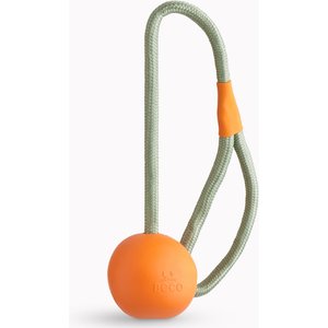 BECO PETS Natural Rubber Slinger Ball Dog Toy, Orange - Chewy.com