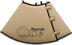 All Four Paws Comfy Cone E-Collar for Dogs & Cats, Tan, X-Large slide 1 of 6