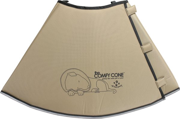 Comfy Cone E-Collar for Dogs & Cats, Tan, XX-Large slide 1 of 7