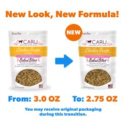 Caru Soft 'n Tasty Baked Bites Chicken Recipe Grain-Free Cat Treats, 3-oz bag slide 2 of 3
