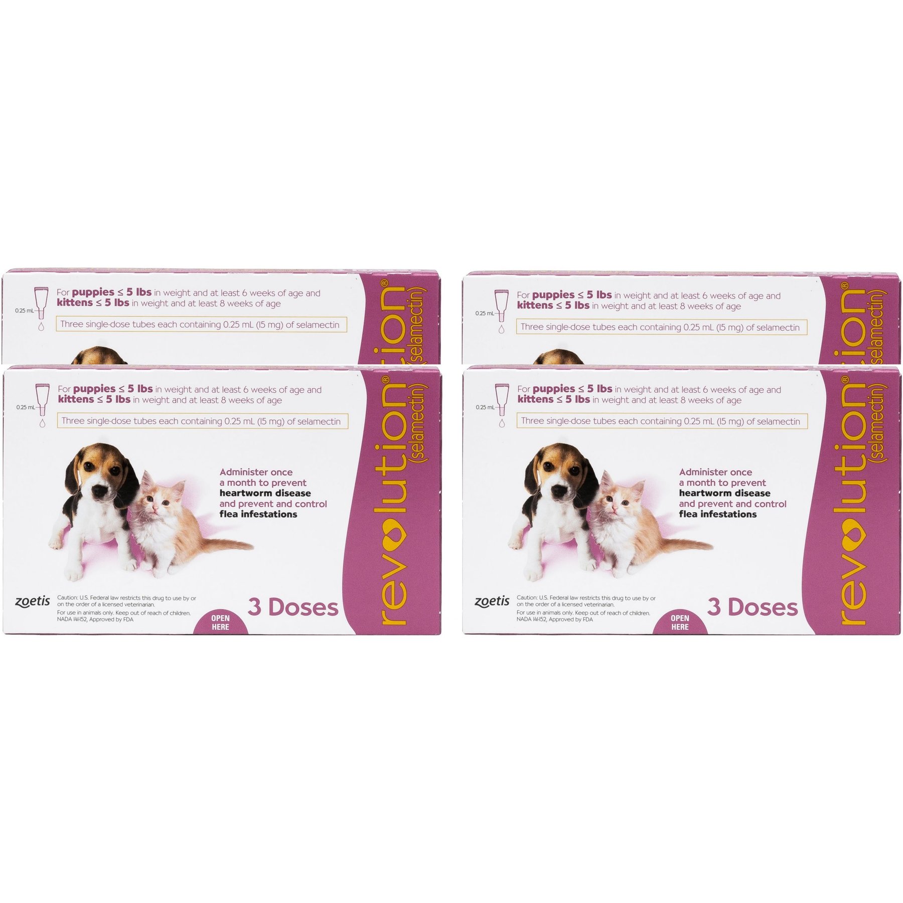 Revolution topical best sale parasiticide for puppies