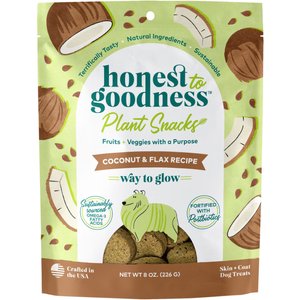 Honest To Goodness Plant Snacks Buddy Boost Cranberry & Pomegranate Dog Treats, 8-oz bag