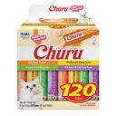 Inaba Churu Grain-Free Chicken Variety Lickable Cat Treat, 0.5-oz tube, 120 count