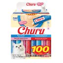 Inaba Churu Grain-Free Tuna Variety Lickable Cat Treat, 0.5-oz tube, 100 count