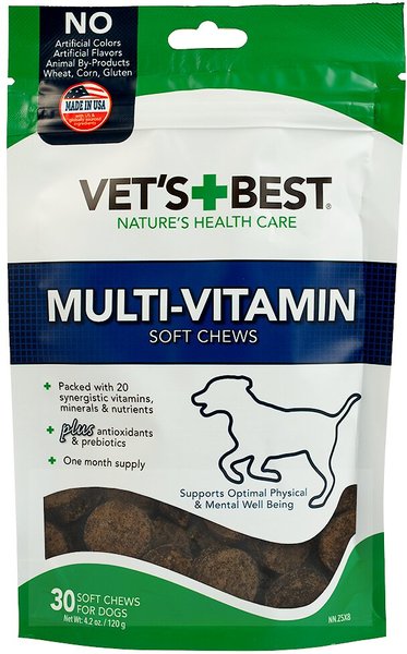 Vet's Best Chicken Flavored Soft Chews Multivitamin for Dogs, 30 count slide 1 of 7