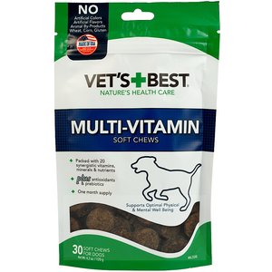 Vet's Best Chicken Flavored Soft Chews Multivitamin for Dogs, 30 count