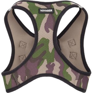 BEST PET SUPPLIES Voyager Army Base Mesh Dog Harness, X-Large 