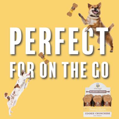 Show full view: Etta Says! Peanut Butter Cookie Crunchers Dog Treats, 24 count slide 7 of 10