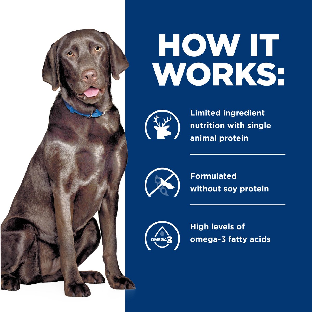 Hill's Prescription Diet d/d Potato & Venison Recipe Wet Dog Food, 13-oz can, case of 12