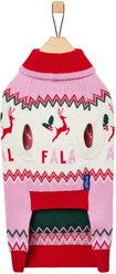 Frisco Fa La La 3D Dog & Cat Turtleneck Sweater, Small slide 2 of 8
