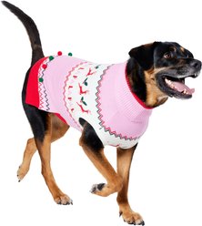 Frisco Fa La La 3D Dog & Cat Turtleneck Sweater, X-Large