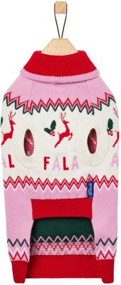 Show full view: Frisco Fa La La 3D Dog & Cat Turtleneck Sweater, X-Large slide 4 of 10
