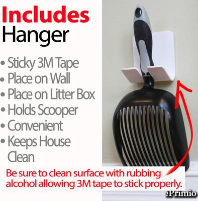 Show full view: iPrimio Sifter with Non-Stick Litter Scooper, Black slide 5 of 10