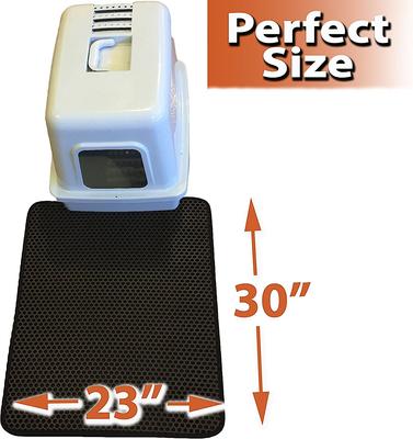 Show full view: iPrimio Cat Litter Trapper EZ Clean Mat, Black, Large slide 5 of 9