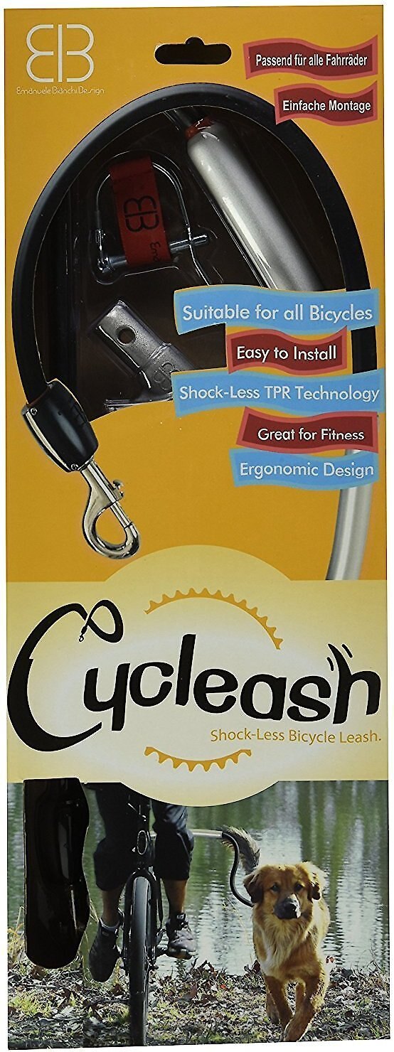 petego cycleash universal dog bike leash