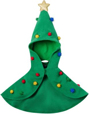 Show full view: Frisco Polar Fleece Christmas Tree Dog & Cat Cape, X-Large/XX-Large slide 3 of 11