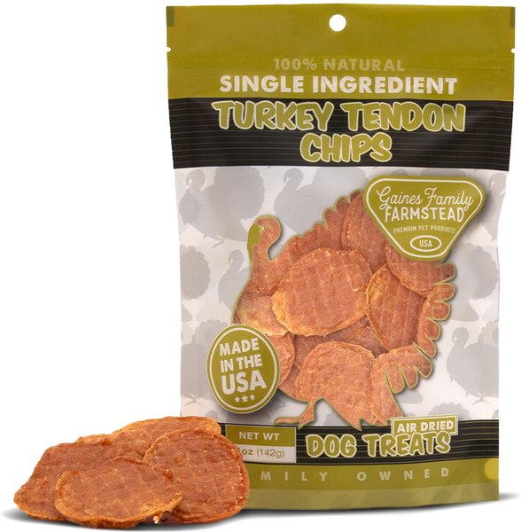 Riley's Turkey Tendons Grain-Free Soft & Chewy Dog Treats, 12-oz bag