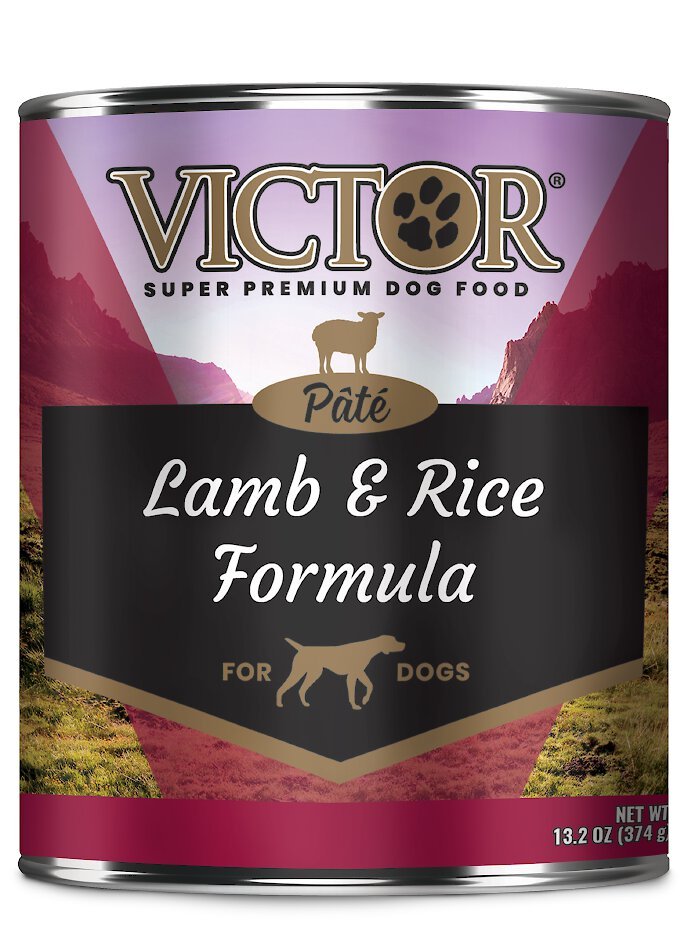 VICTOR Lamb & Rice Formula Paté Canned Dog Food Customer Questions