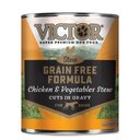 VICTOR Chicken & Vegetables Stew Cuts in Gravy Grain-Free Canned Dog Food, 13.2-oz, case of 12