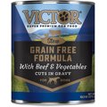 VICTOR Beef & Vegetables Stew Cuts in Gravy Grain-Free Canned Dog Food, 13.2-oz, case of 12
