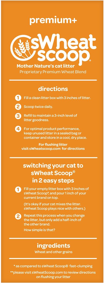 Swheat scoop on sale cat litter reviews