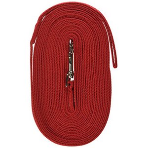Guardian Gear Cotton Web Training Dog Lead, Red, 15-ft