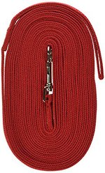 Guardian Gear Cotton Web Training Dog Lead, 20-ft, Red