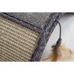 SmartyKat Simply Scratch Jute Cat Scratch Post with Feather Cat Toy