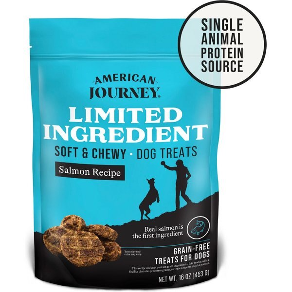 American Journey Limited Ingredient Grain-Free Salmon Recipe Soft & Chewy Dog Treats