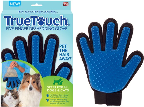 As Seen on TV True Touch Five Finger Pet Deshedding Glove slide 1 of 8