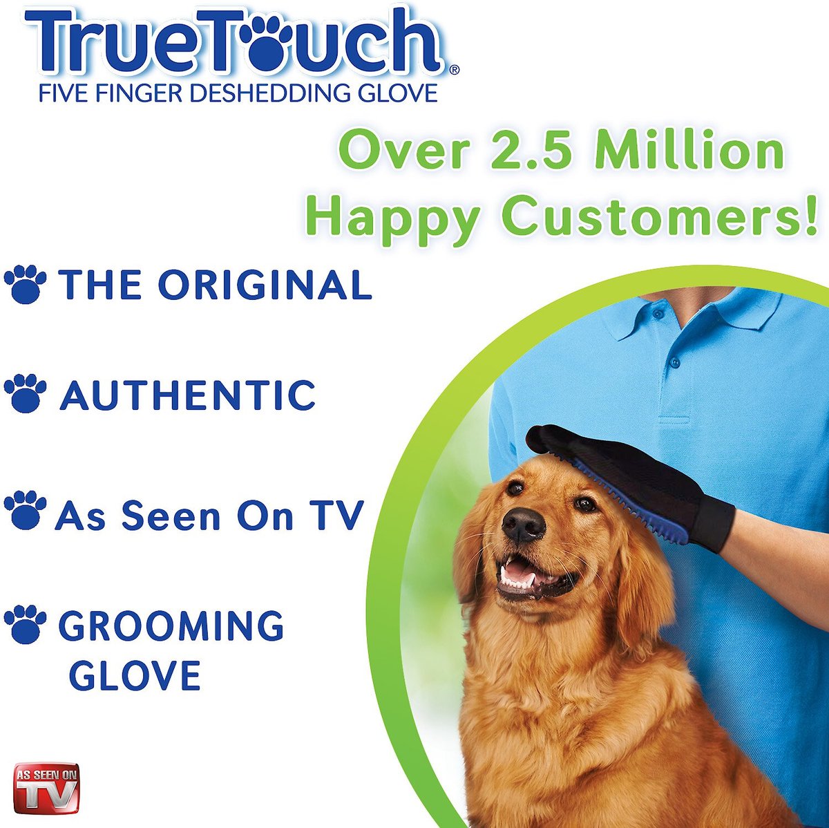 Pet grooming glove outlet as seen on tv