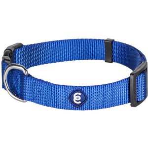 Blueberry Pet Classic Solid Nylon Dog Collar, Royal Blue, Small: 12 to 16-in neck, 5/8-in wide