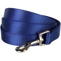 Blueberry Pet Classic Solid Nylon Dog Leash, Royal Blue, Large: 4-ft long, 1-in wide