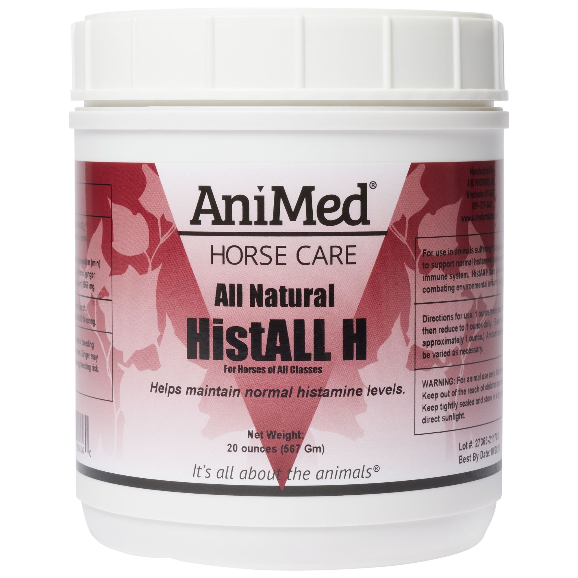 ANIMED Natural HistALL H Allergy Relief Powder Horse Supplement