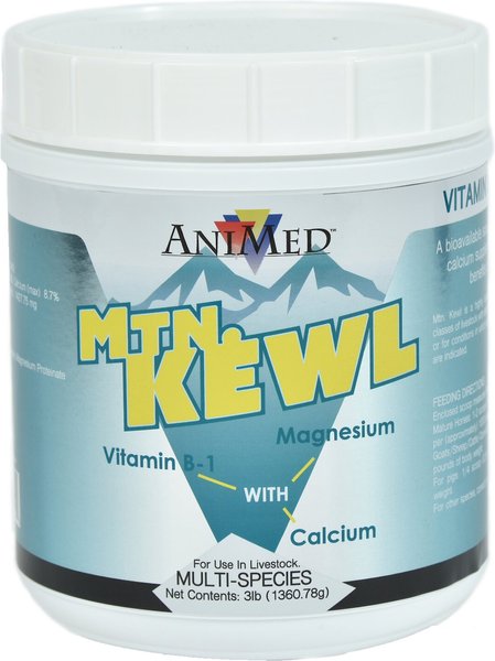AniMed Mtn. Kewl Vitamins & Minerals Calming Powder Horse Supplement, 3-lb tub slide 1 of 1