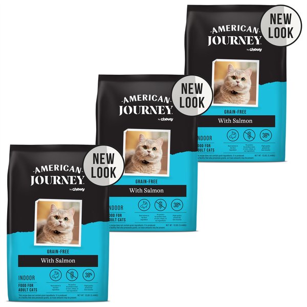 American Journey Indoor Recipe with Salmon Grain Free Dry Cat Food