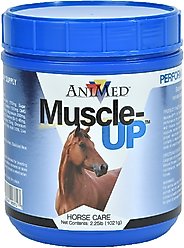 AniMed Muscle-Up Powder Horse Supplement, 2.5-lb tub