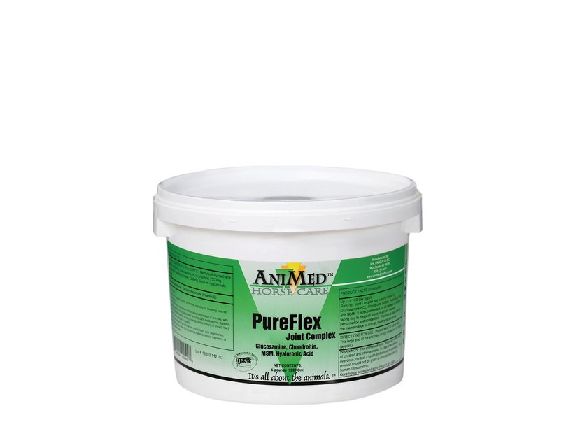 ANIMED PureFlex Joint Complex Powder Horse Supplement, 5lb tub
