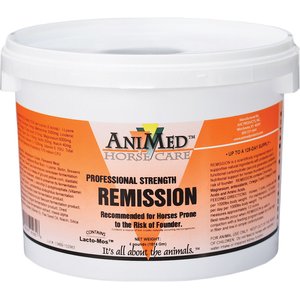 AniMed Professional Strength Remission Hoof Health Powder Horse Supplement, 4-lb tub