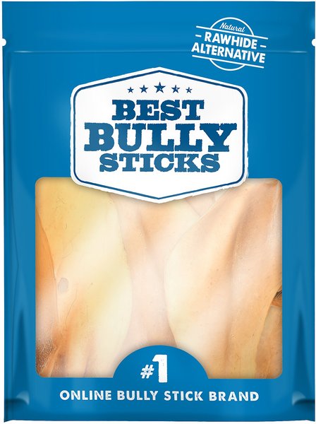 Best Bully Sticks Cow Ears Dog Treats, 15 count slide 1 of 5