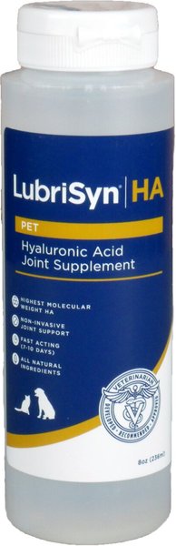 LubriSyn HA Hyaluronic Acid Horse & Pet Joint Supplement, 8-oz bottle slide 1 of 5